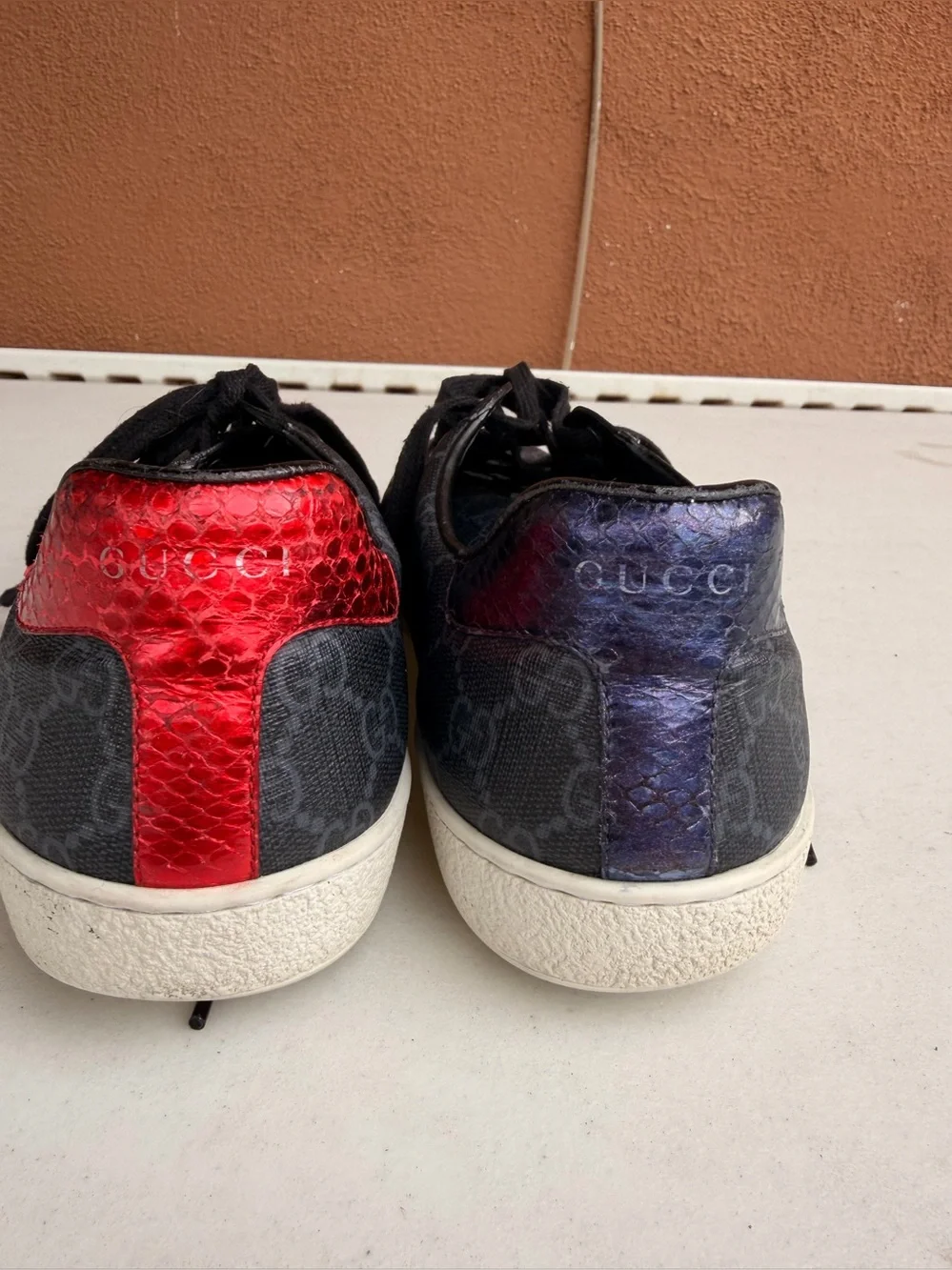 Gucci Ace GG Supreme Sneakers Size  size) 8.5 US